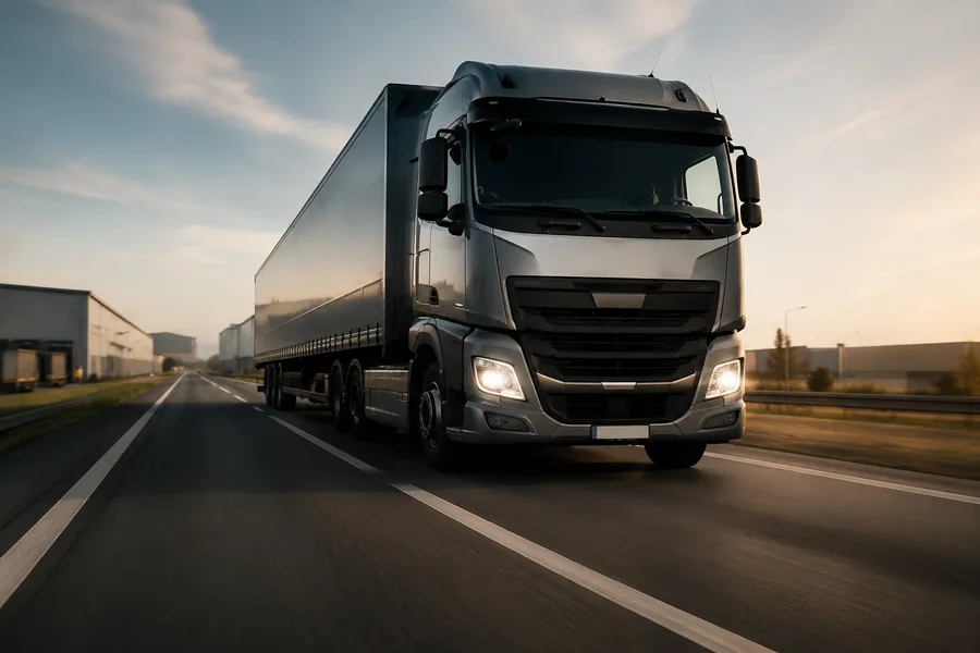 LKW in der Logistik